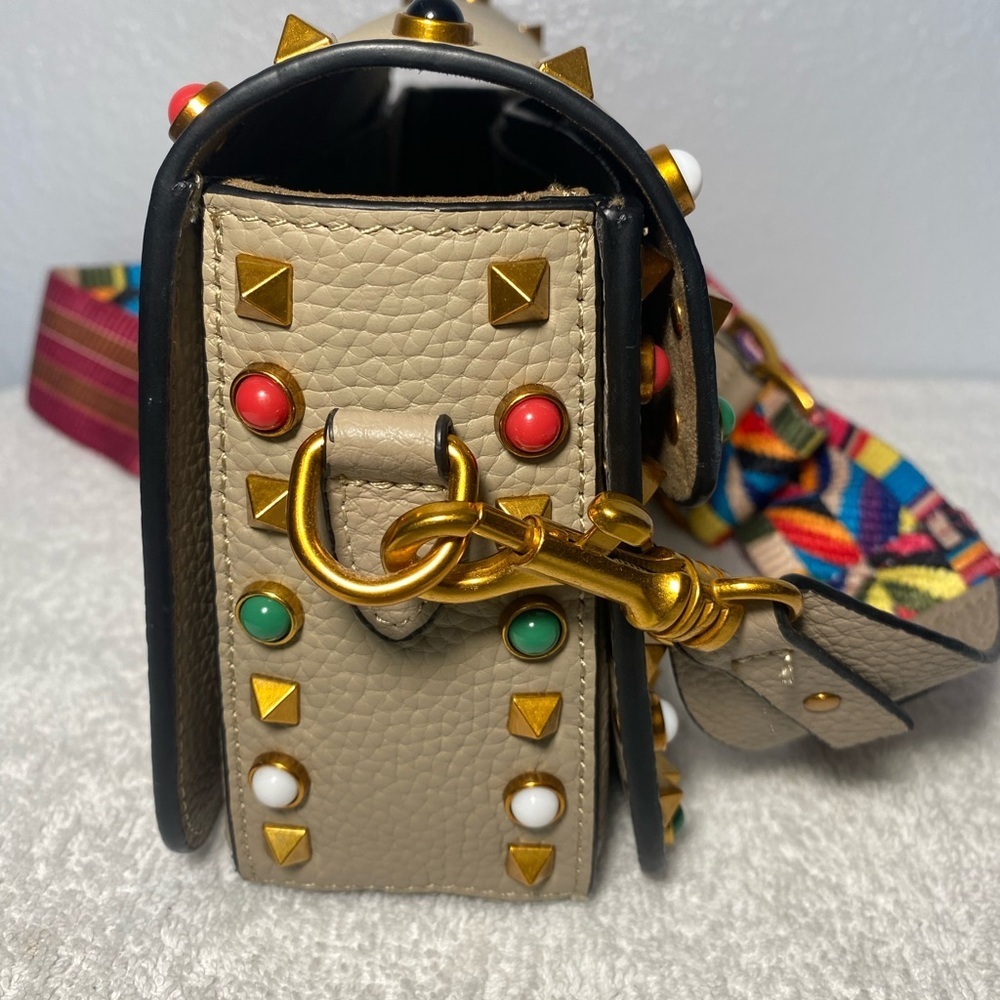 Multicolor Studded Crossbody Bag - Picture 9 of 14